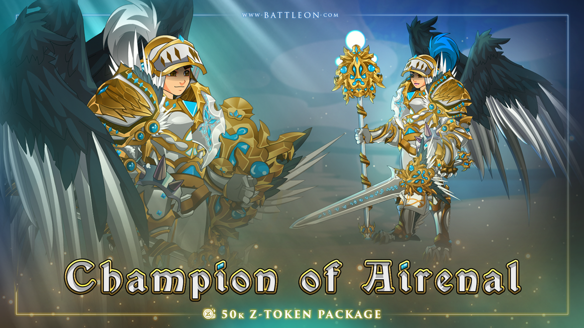 50K Z-Token Package - Champion of Airenal (Update)