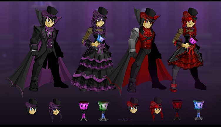 Fancy Gothic Couch - AQW