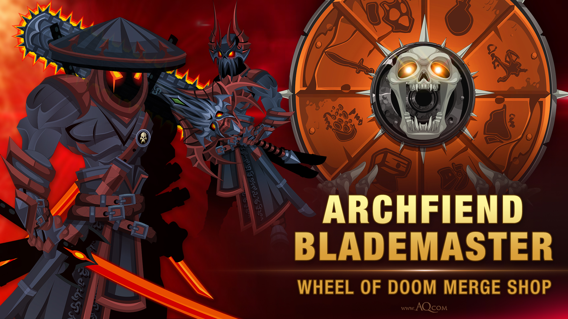 Doom Set ArchFiend's BladeMaster on Artix Entertainment