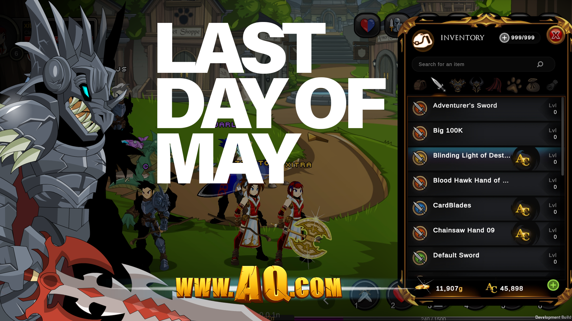 Here's the setup we used for the new challenge fight : r/AQW