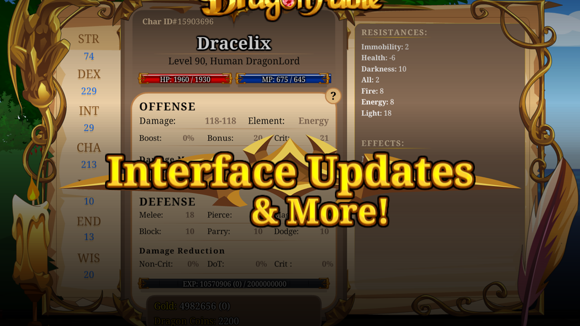 Interface Updates & More!