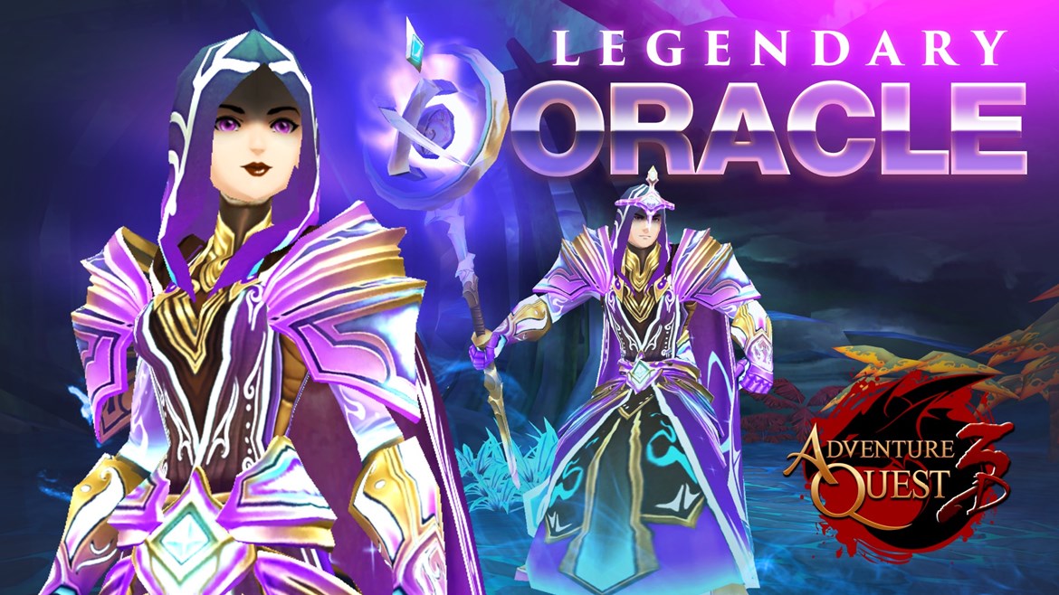 Legendary Oracle Class Doddery and Dragon Pet for all