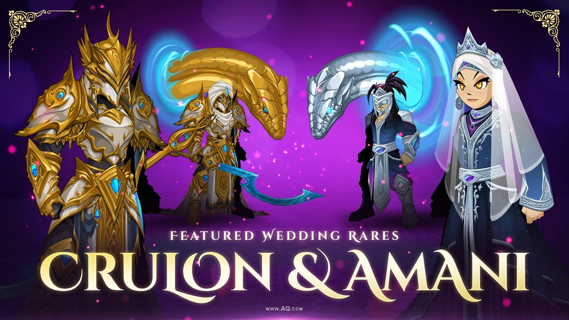 Mystical Wedding Rares on Artix Entertainment