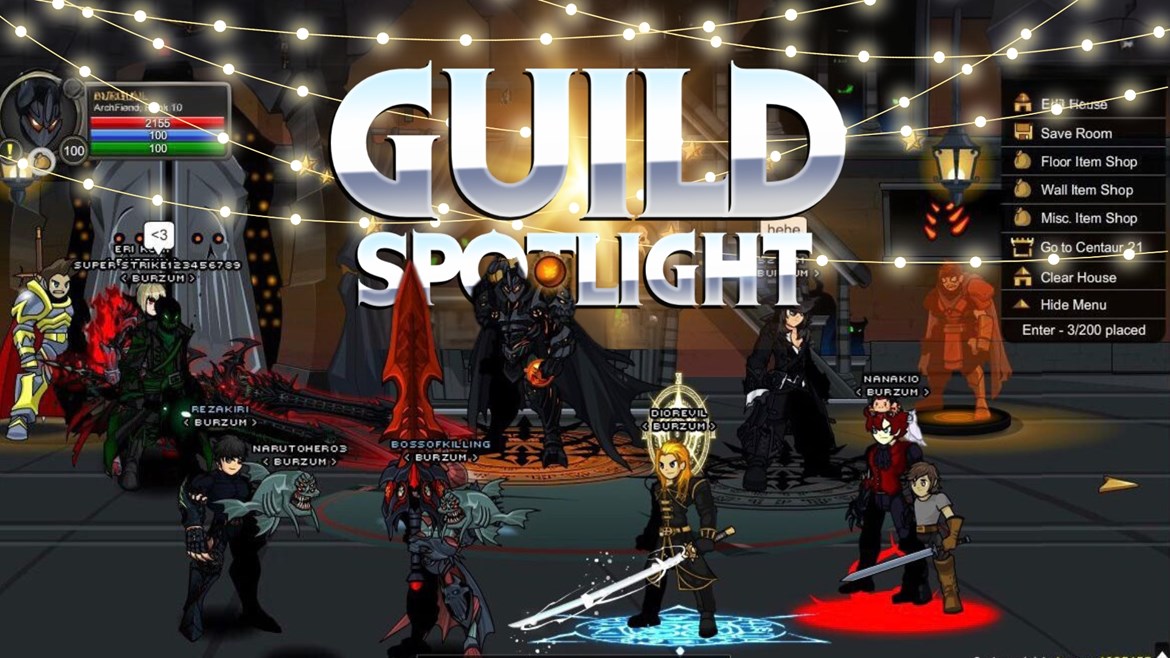 AQW Guild Spotlight Burzum