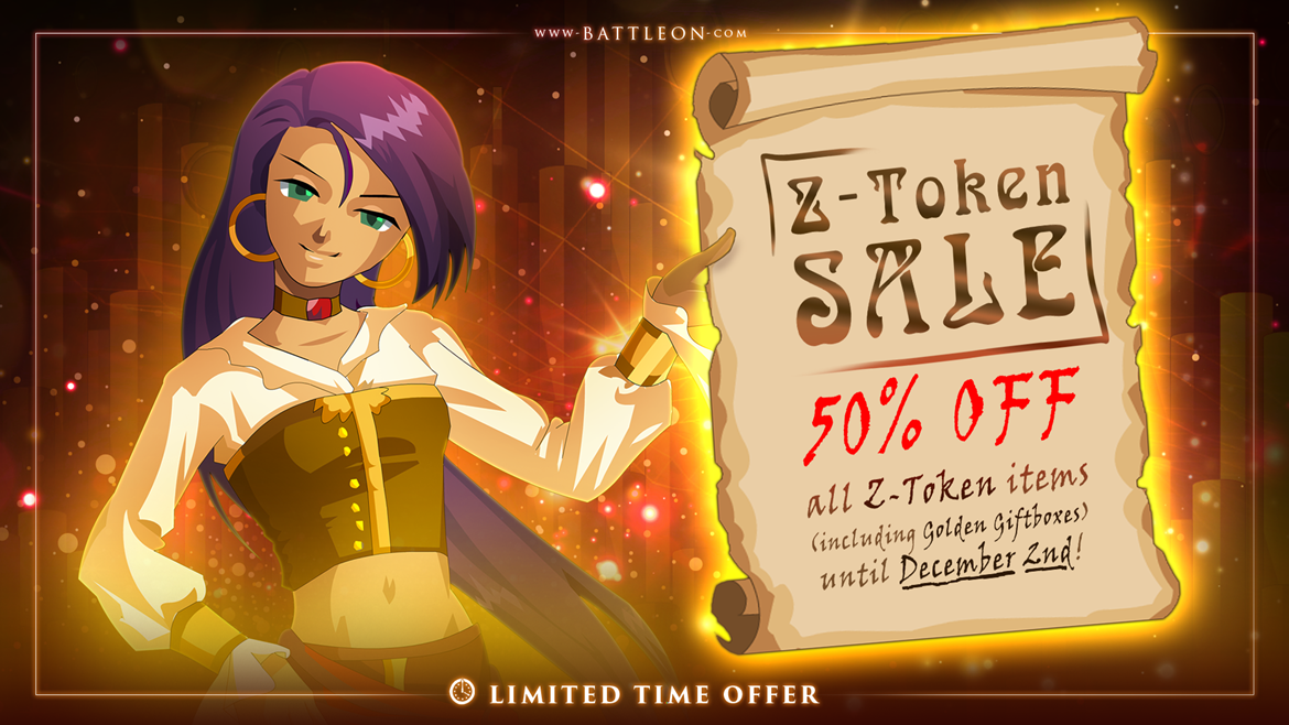 A Realm of Discounts – 50% Off Z-Token Sale!