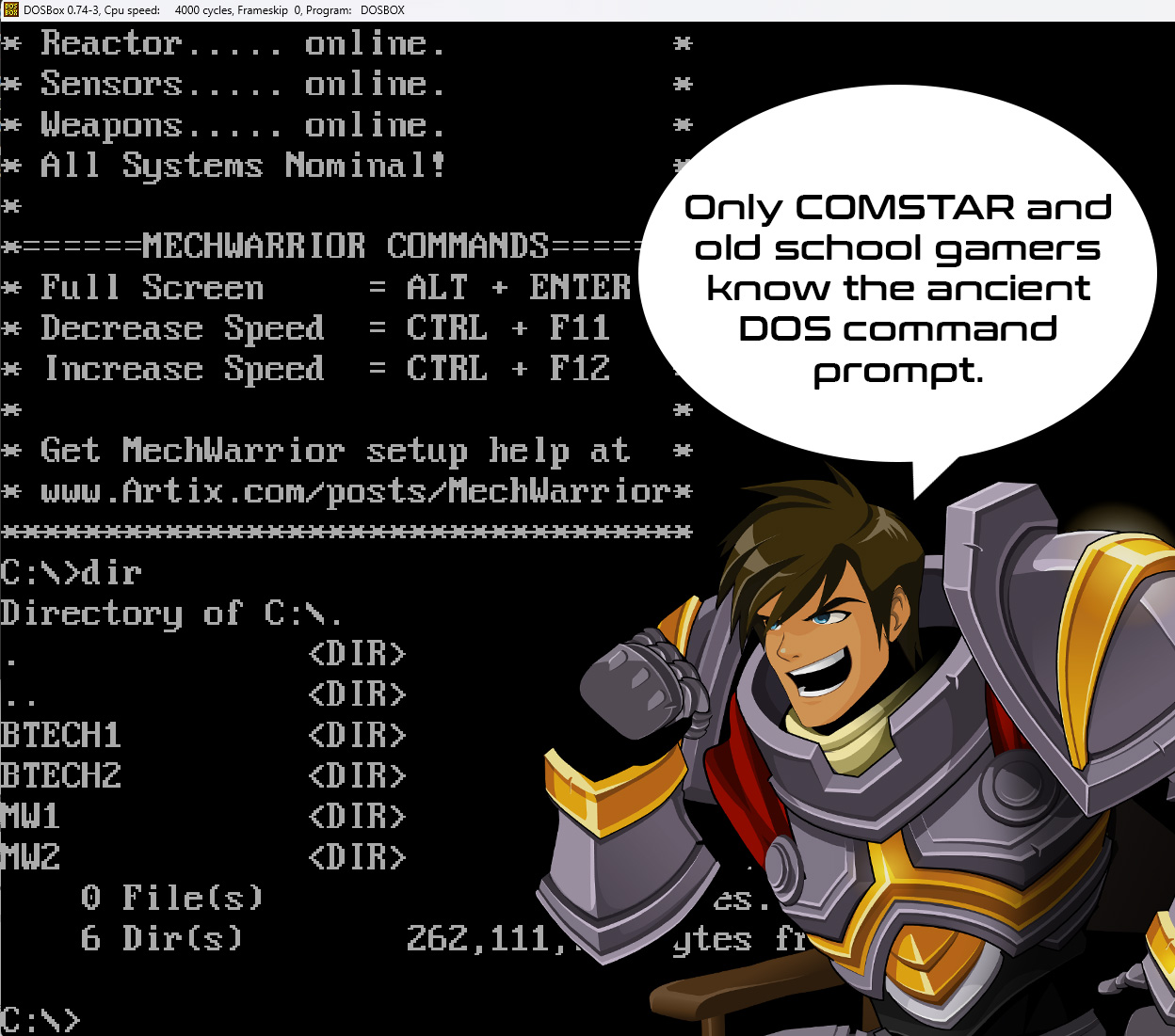 Dos Box Command Prompt