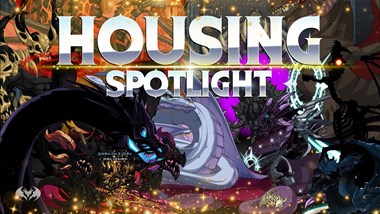 AQW Housing Spotlight Shadowfall Fortress by Garkoks Dran