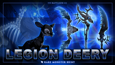 Legion-deery Rare Monster Hunt, Memorial Tribute & Legion Limited-Time Shop